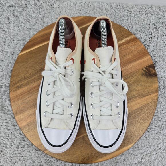 Converse Chuck 70 Low Sunblocked White Casual Y2K Lace Up Daily Sneaker Womens 8 - Picture 5 of 14